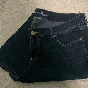 American Eagle Outfitters Black High Rise Jeans